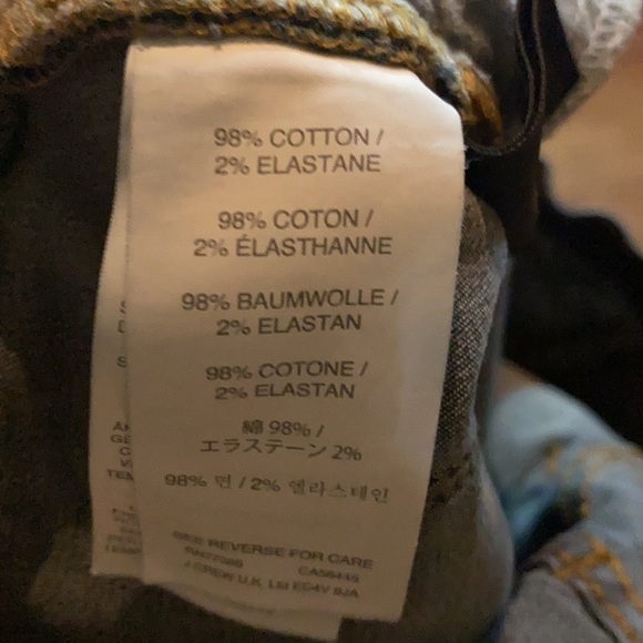 J.Crew toothpick jeans-size 28. Perfect pre-owned condition. - Picture 6 of 7